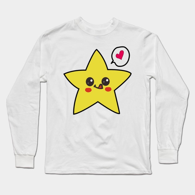 star love Long Sleeve T-Shirt by BeAble